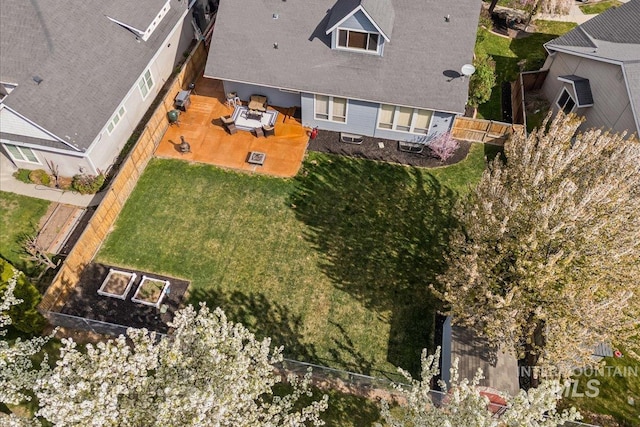 1063 Hitchcock St, Meridian, ID 83646 - bird's eye view
