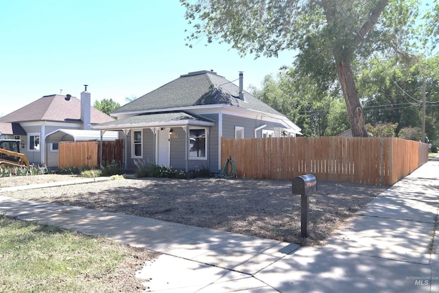 585 N 5th E, Mountain Home, ID 83647 - view of front of house with a shingled roof