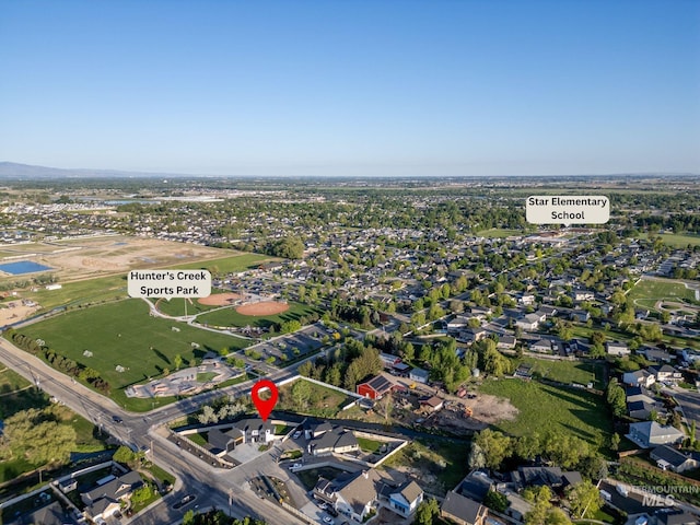 1590 N Watershed Ln, Star, ID 83669 - aerial view of property's location featuring nearby suburban area