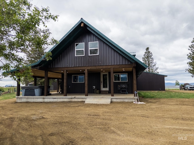 2263 Kilborn Ln, Mesa, ID 83632 - view of front facade featuring board and batten siding