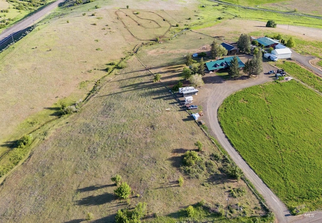 2263 Kilborn Ln, Mesa, ID 83632 - aerial view of property and surrounding area with rural landscape