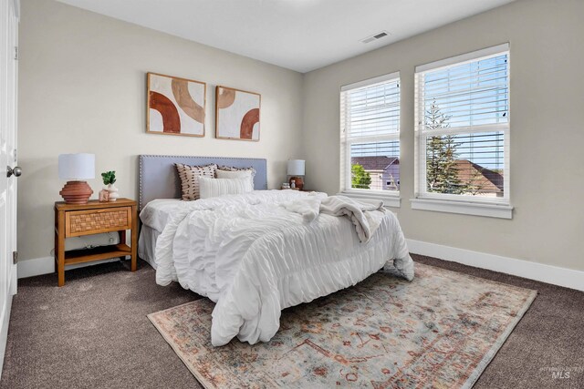 2043 E Lodge Trail Dr, Meridian, ID 83642 - carpeted bedroom with baseboards