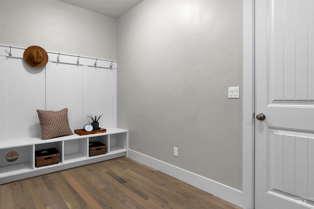 2043 E Lodge Trail Dr, Meridian, ID 83642 - mudroom featuring wood finished floors and baseboards