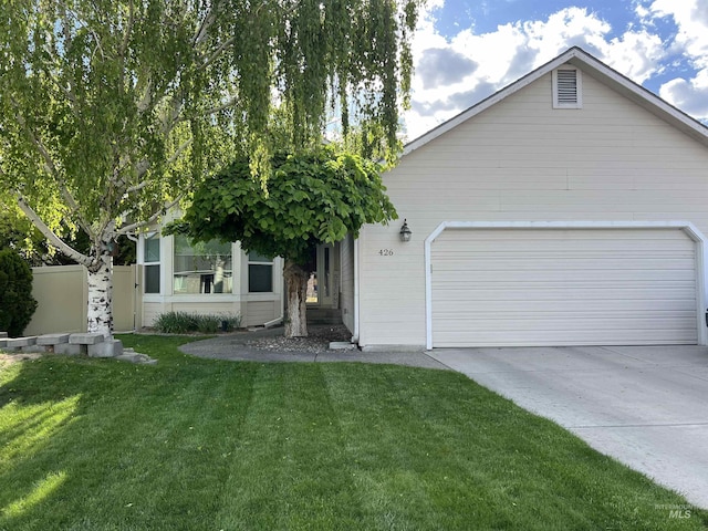 426 Carriage Ln, Twin Falls, ID 83301 - view of front facade with concrete driveway