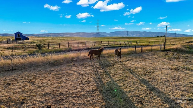 2208 Keithley Creek Rd, Midvale, ID 83645 - mountain view with rural landscape and agricultural land