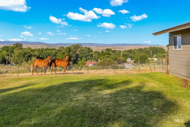 2208 Keithley Creek Rd, Midvale, ID 83645 - view of yard featuring a mountain view and a rural view