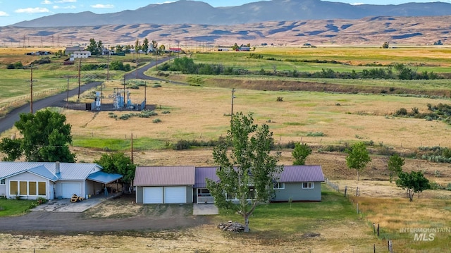 2208 Keithley Creek Rd, Midvale, ID 83645 - overview of rural landscape with a mountainous background