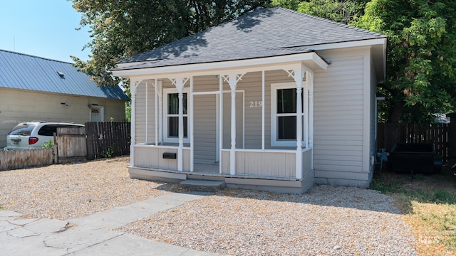 219 14th Ave N, Nampa, ID 83687 - view of outbuilding with covered porch