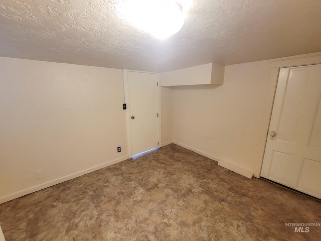 1603 11th Ave, Lewiston, ID 83501 - finished basement with a textured ceiling and baseboards