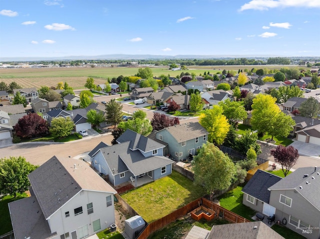 aerial perspective of suburban area
