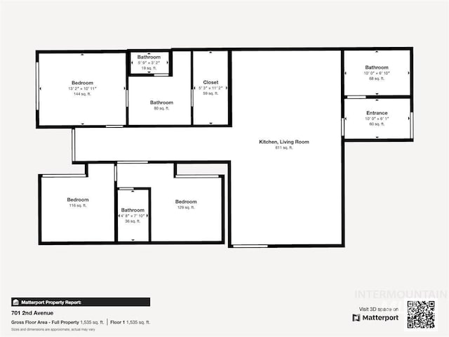 701 N 2nd Ave, Hailey, ID 83333 - view of layout