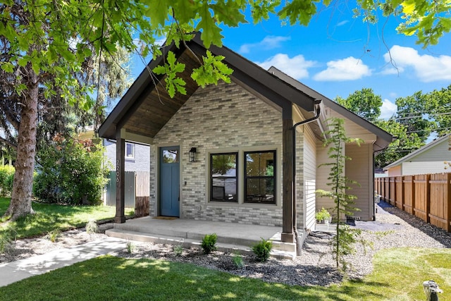 2206 N 20th, Boise, ID 83702 - view of front facade with covered porch and brick siding