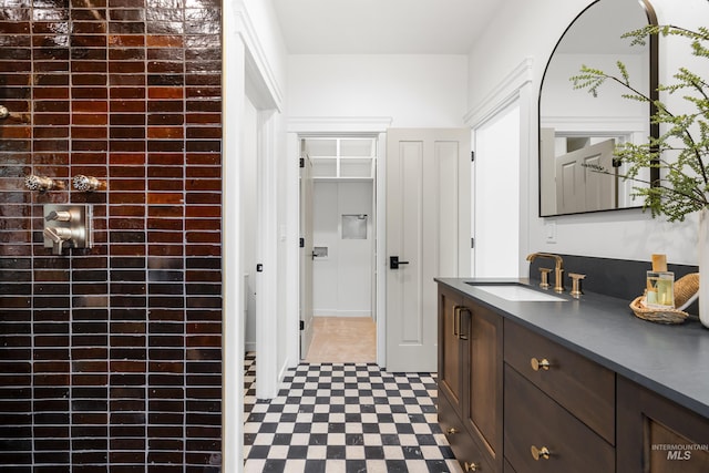 2206 N 20th, Boise, ID 83702 - full bathroom with vanity and tile patterned floors