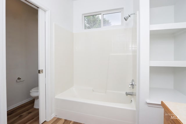 10224 W Altair, Star, ID 83669 - full bath with shower / bath combination, vanity, and wood finished floors
