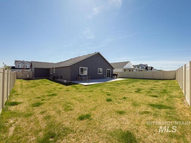 13743 S Sonata Way, Nampa, ID 83651 - back of property featuring a patio
