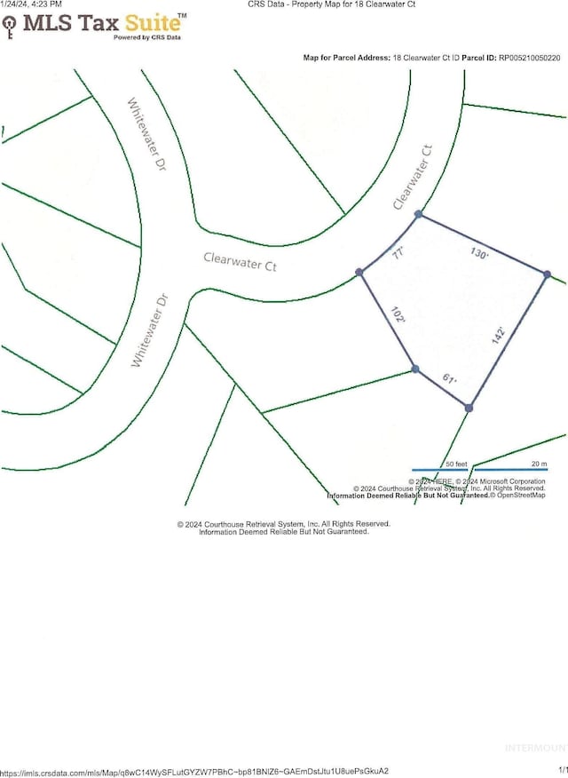 18 Clearwater Ct, Donnelly ID, 83615 land for sale