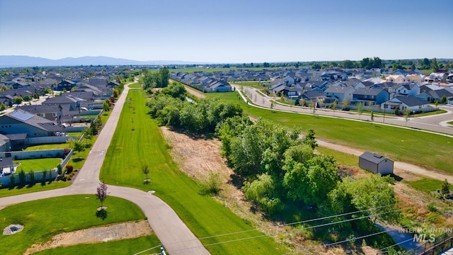 4672 N Patimos Ave, Meridian, ID 83646 - aerial view of residential area