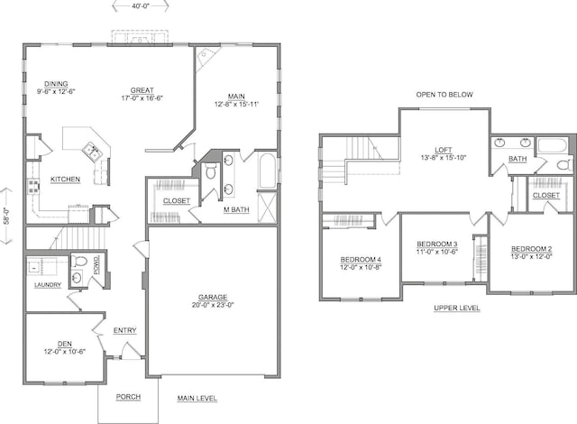 4672 N Patimos Ave, Meridian, ID 83646 - floor plan / room layout