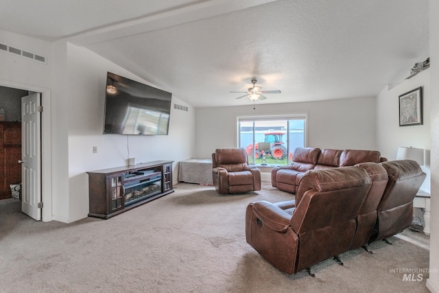 3537 Brogan Rd, Emmett, ID 83617 - carpeted living room with ceiling fan