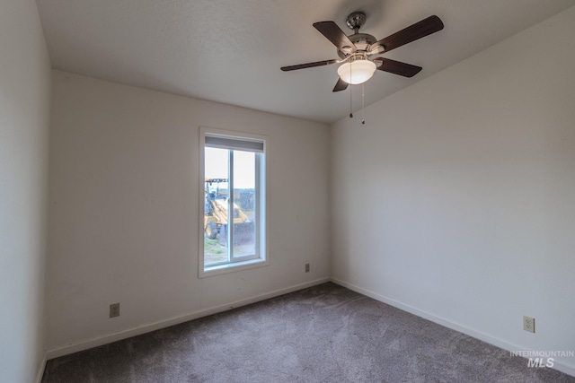 3537 Brogan Rd, Emmett, ID 83617 - carpeted empty room with baseboards and ceiling fan