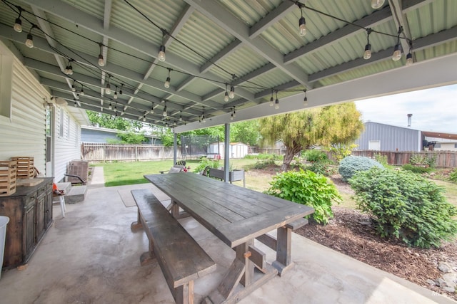 3509 8th St Unit C, Lewiston, ID 83501 - view of patio / terrace with outdoor dining area and cooling unit