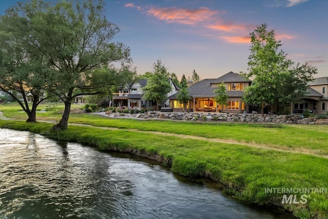 215 W Riverbridge Ln, Eagle, ID 83616 - water view