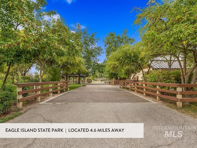 215 W Riverbridge Ln, Eagle, ID 83616 - view of asphalt driveway