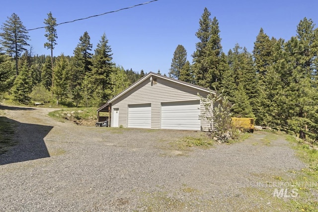 429 Doriann Dr, Cascade, ID 83611 - view of detached garage