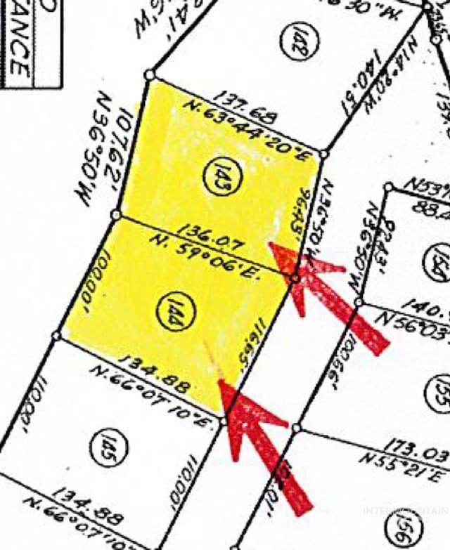 429 Doriann Dr, Cascade, ID 83611 - map showing property parcels