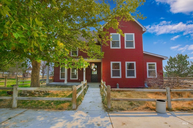 20169 Hoskins Rd, Caldwell, ID 83607 - view of front of property featuring fence private yard and covered porch