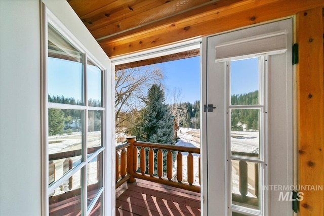 view of entryway
