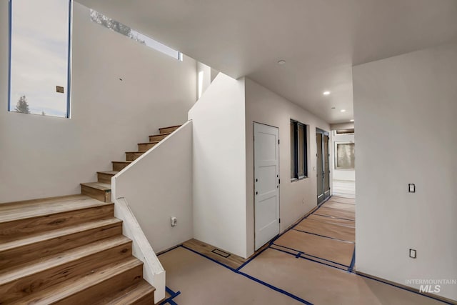 112 N Loop, New Meadows, ID 83654 - stairs featuring recessed lighting