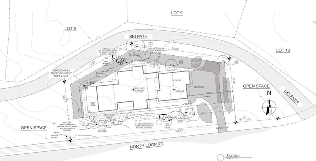 112 N Loop, New Meadows, ID 83654 - map showing property parcels
