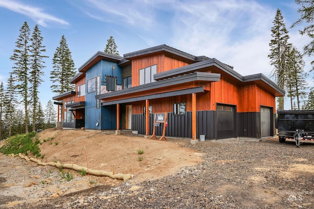 112 N Loop, New Meadows, ID 83654 - view of front facade featuring a garage