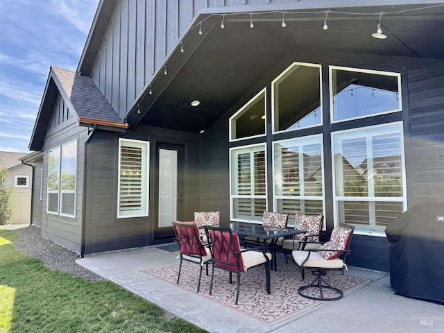 2280 N Burnam Ave, Star, ID 83669 - view of patio / terrace with a grill and outdoor dining area