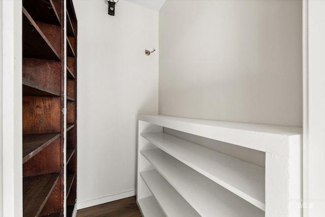 1806 N 28th St, Boise, ID 83703 - walk in closet with dark wood-type flooring