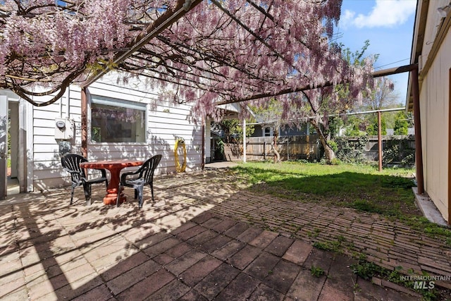 1806 N 28th St, Boise, ID 83703 - view of patio / terrace featuring outdoor dining space