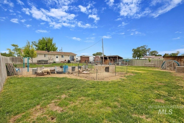 1910 E 3950 N, Filer, ID 83328 - fenced yard with an outdoor structure