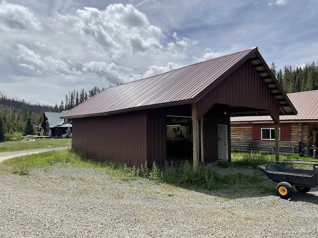 2771 Dixie Rd, Dixie, ID 83525 - view of outbuilding featuring a carport
