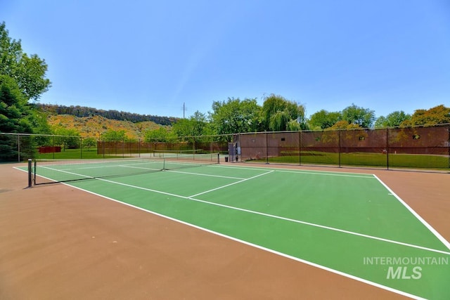 5158 S Surprise Way, Boise, ID 83716 - view of tennis court featuring community basketball court and fence