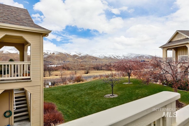 5158 S Surprise Way, Boise, ID 83716 - view of green lawn featuring a mountain view