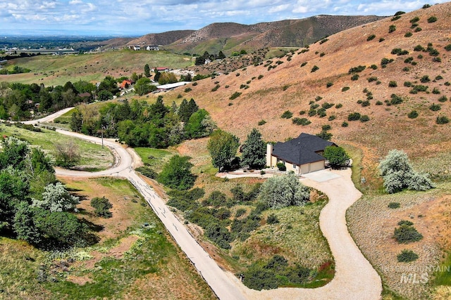 16089 N Basin Way, Boise, ID 83714 - aerial view of property's location with a mountainous background