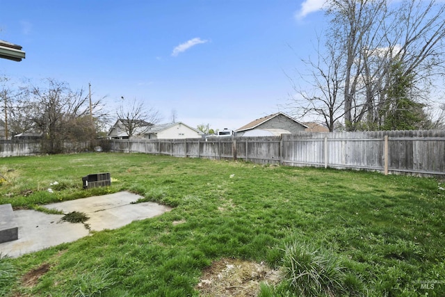 10397 10399 W Irving Ct, Boise, ID 83704 - view of yard featuring a fenced backyard