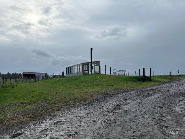 1585 Woodside Rd, Winchester, ID 83555 - view of dirt / gravel road