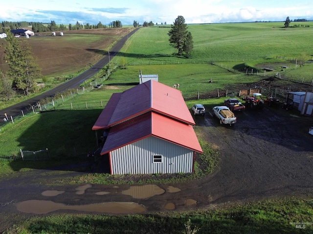 1585 Woodside Rd, Winchester, ID 83555 - aerial view of sparsely populated area featuring agricultural land