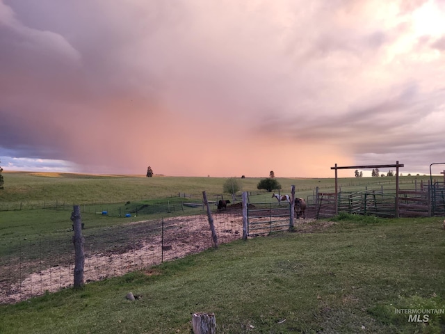 1585 Woodside Rd, Winchester, ID 83555 - view of yard with a rural view