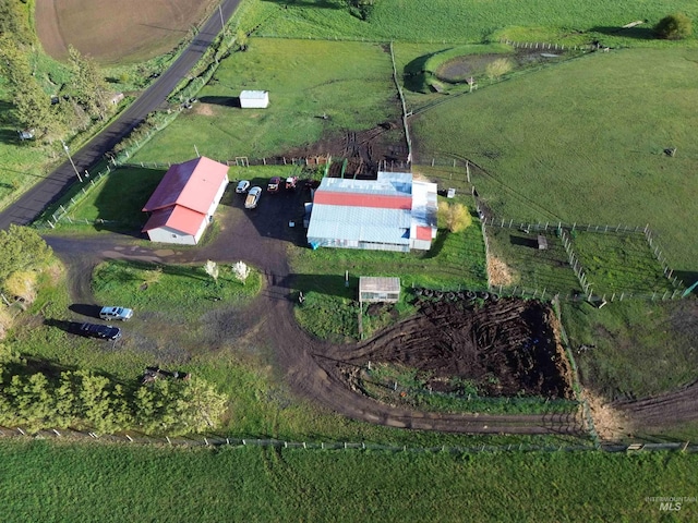 1585 Woodside Rd, Winchester, ID 83555 - aerial overview of property's location featuring rural landscape