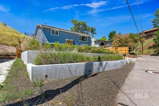 view of side of home