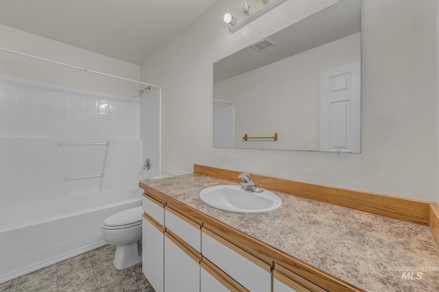 426 S Utah, Fruitland, ID 83619 - bathroom featuring toilet, vanity, and shower / bath combination
