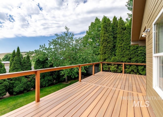 943 Colt Rd, Moscow, ID 83843 - view of wooden terrace